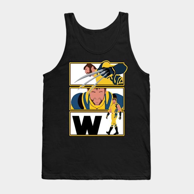 Classic Hero Tank Top by Raywolf